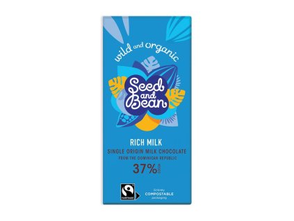 8954 seed bean bio cokolada mlecna 85g