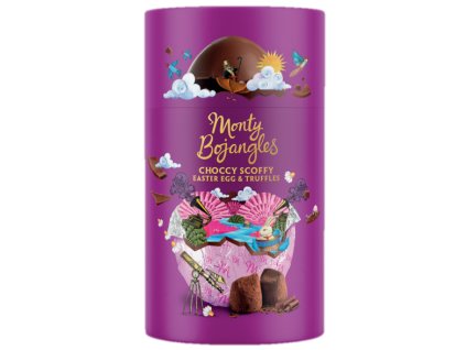 MB Choccy Scoffy Truffles World of Wonder Tube Egg 175g