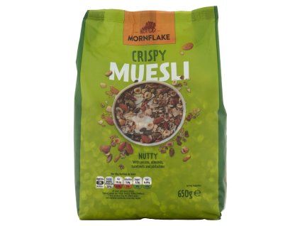 MO5919 Mornflake Nutty Crispy Muesli 650g 2024