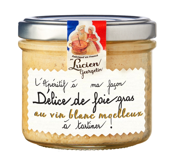 Lucien Georgelin - Kachní Foie Gras s bílým vínem 100g