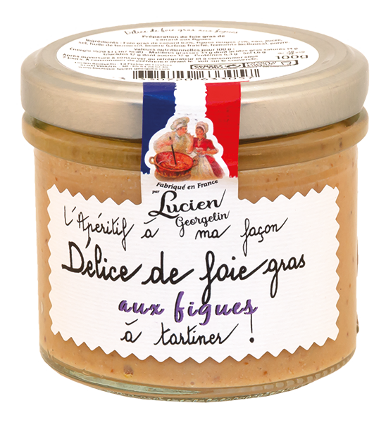 Lucien Georgelin - Kachní Foie Gras s fíky 100g