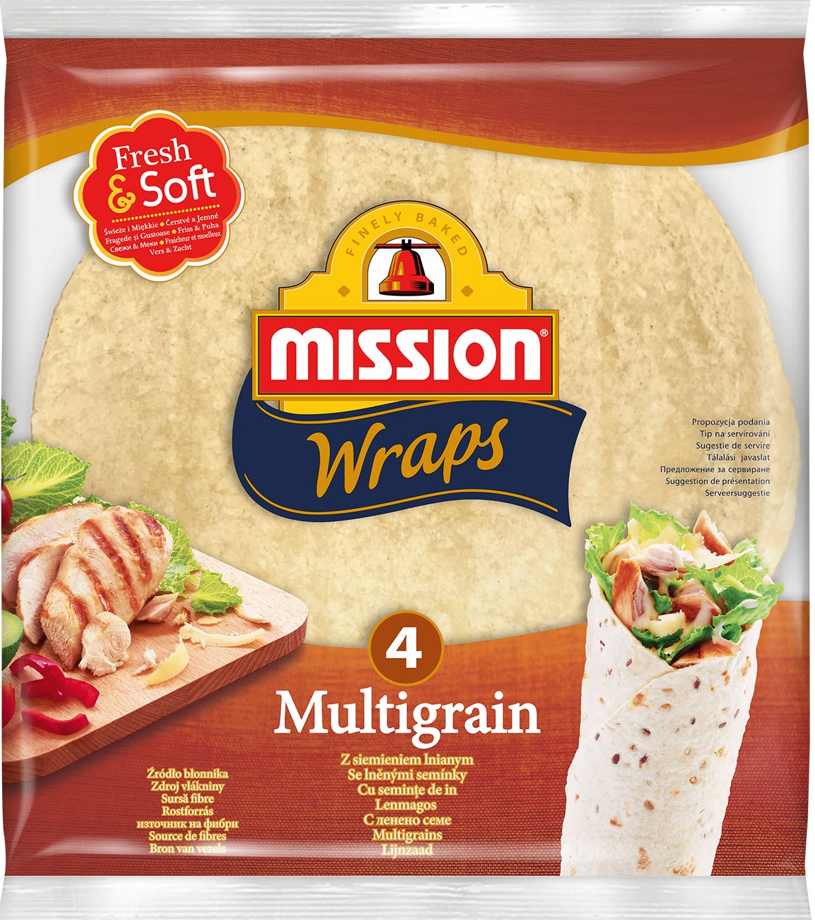 Mission - Tortilly vícezrnné 245g