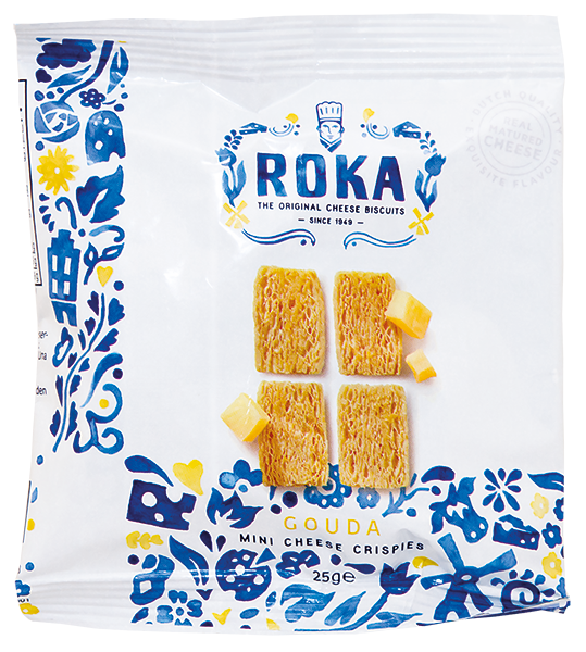 Roka Sýrové sušenky mini pack 25g