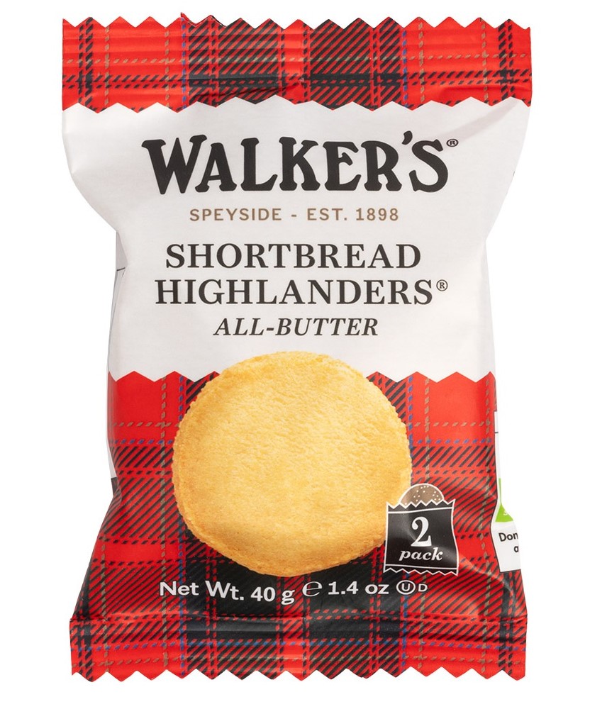 Walkers - Highlanders máslové sušenky 40g