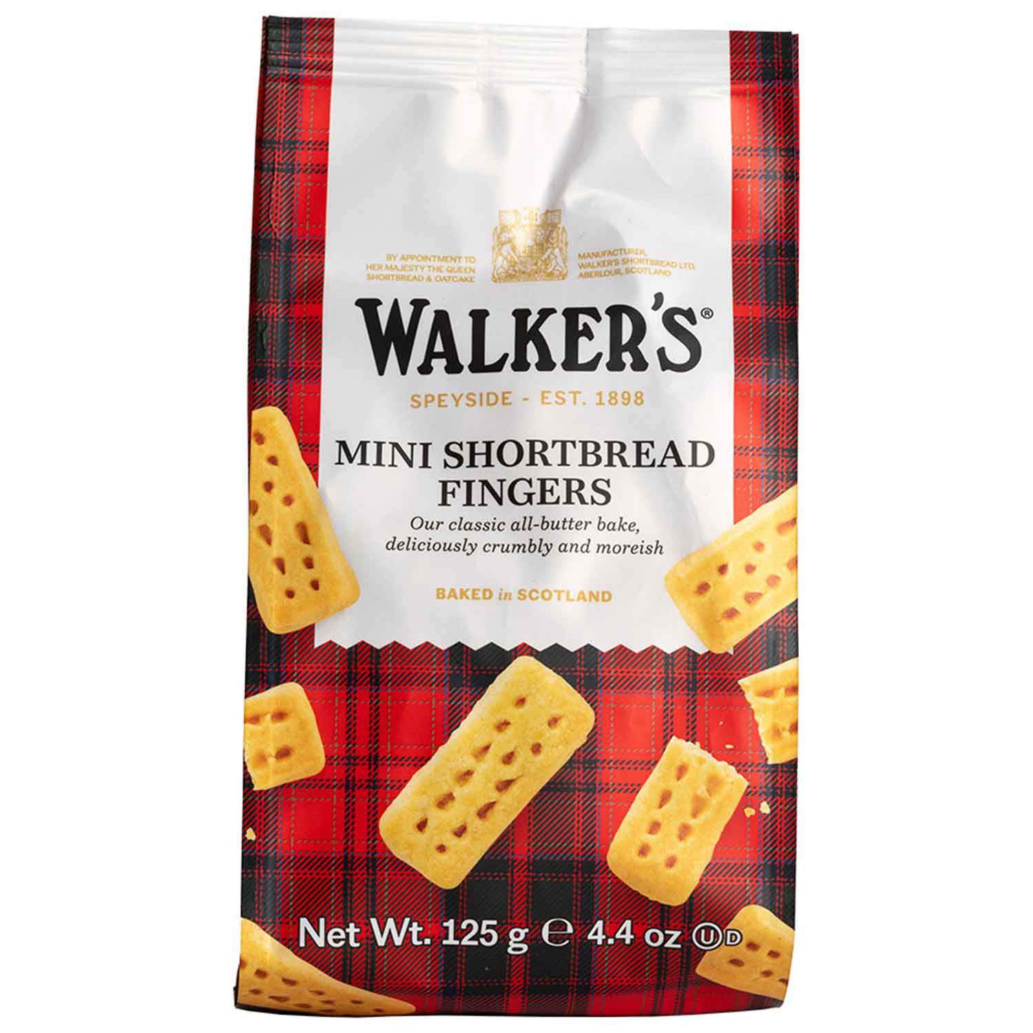 Walkers Klasické máslové tyčinky 125g