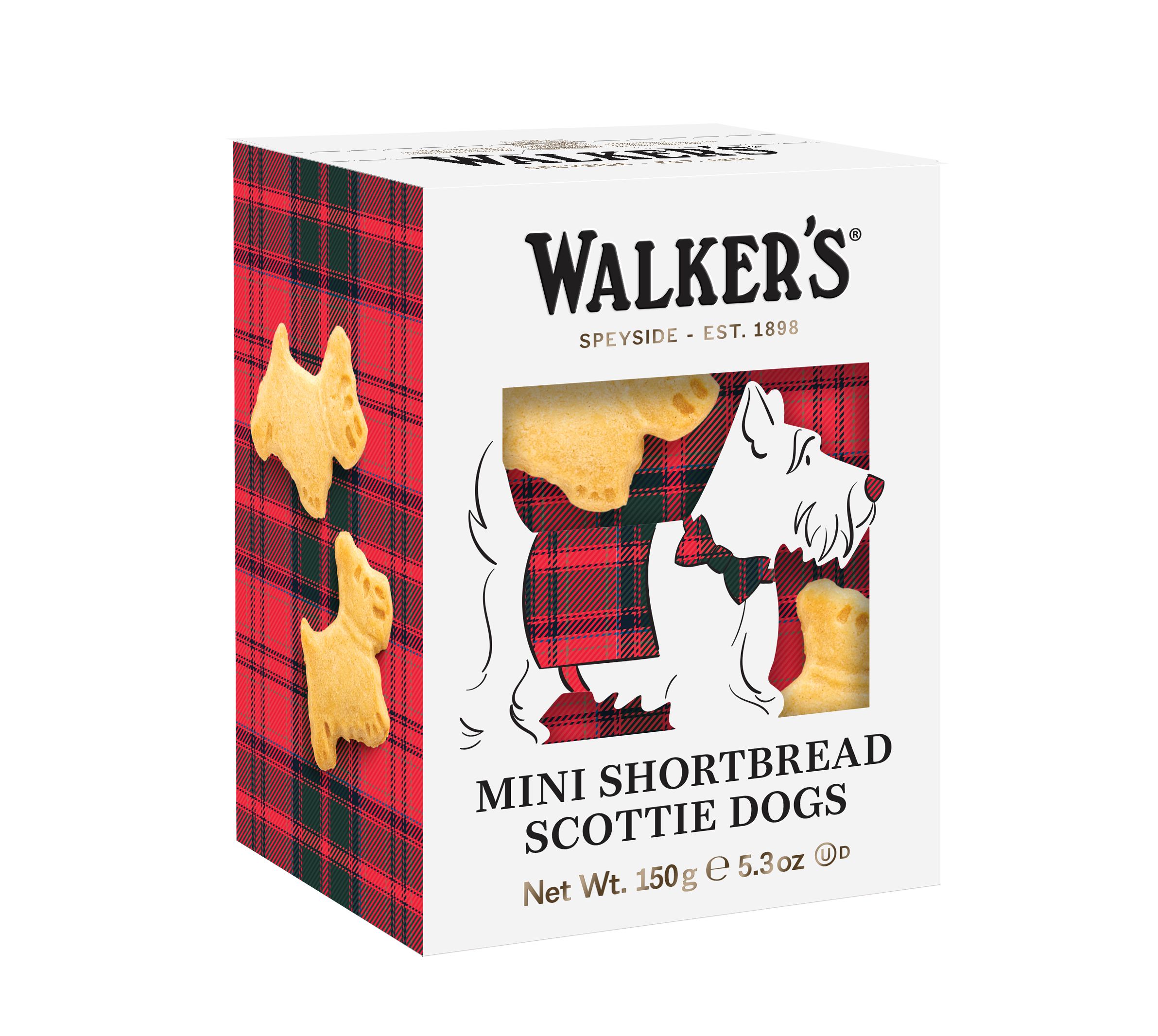 Walkers máslové sušenky Pejsci 150g