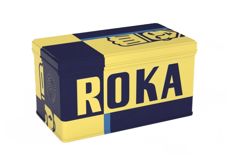 Roka Gouda sušenky v dárkové dóze 140g