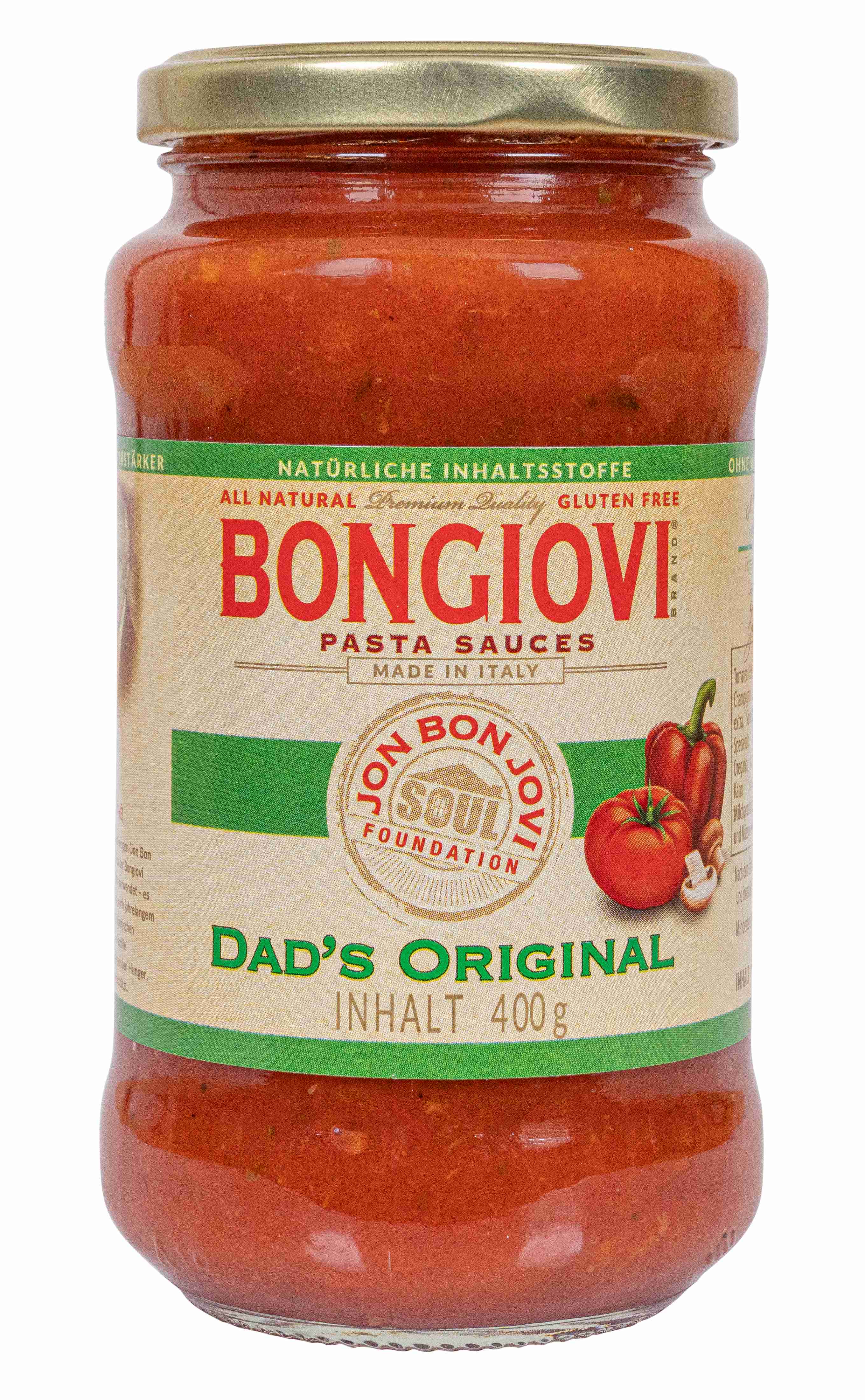 Bongiovi Rajčatová omáčka s houbami 400g