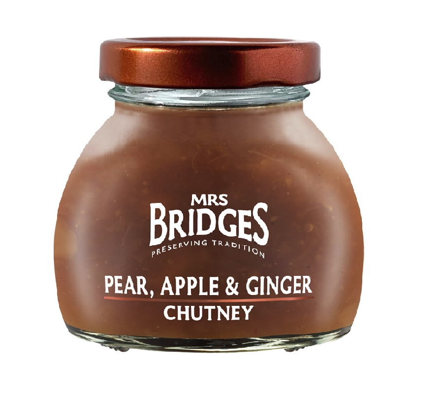 Mrs. Bridges Chutney Hruška, jablko a zázvor 100g