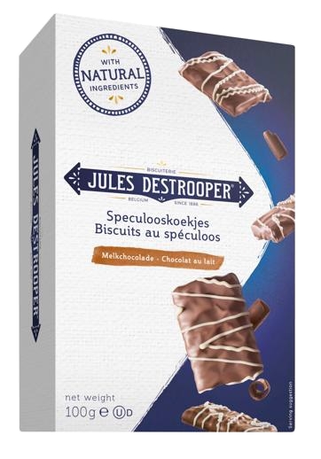 Jules Destrooper Sušenky s mléčnou čokoládou 100g
