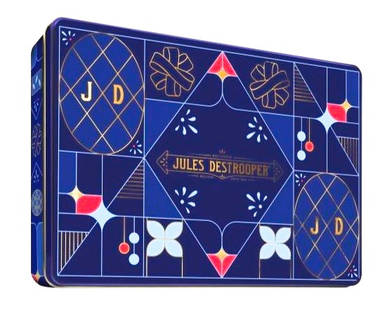 Jules Destrooper Dárková plechovka se sušenkami 350g