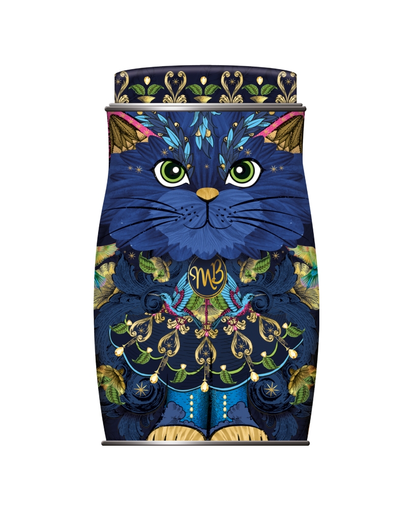 Čokoládové lanýže dóza Kočka Midnight Prince, 36g