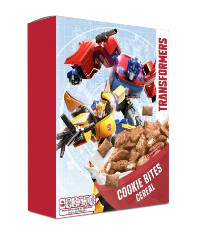 Transformers cereálie Kakao a mléko 375g