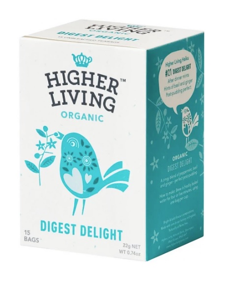 Higher Living BIO čaj Dobré zažívání