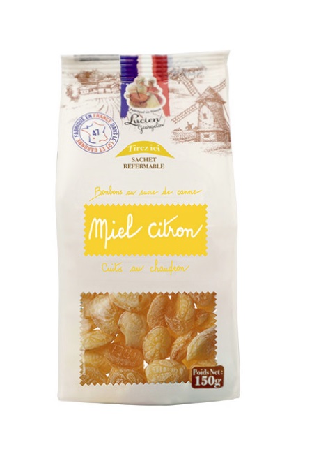 Lucien Georgelin - Bonbóny Med a Citron 150g