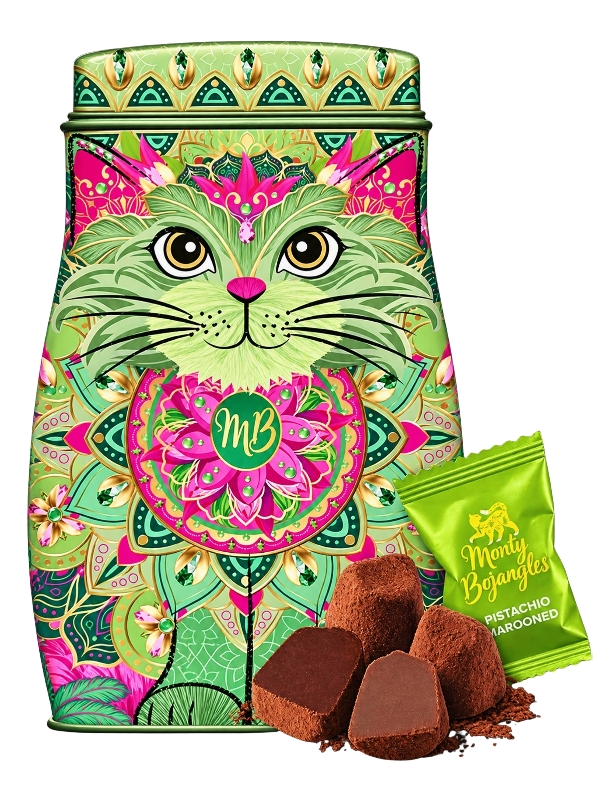 Čokoládové lanýže v dóze kočka Jade Mirage 135g