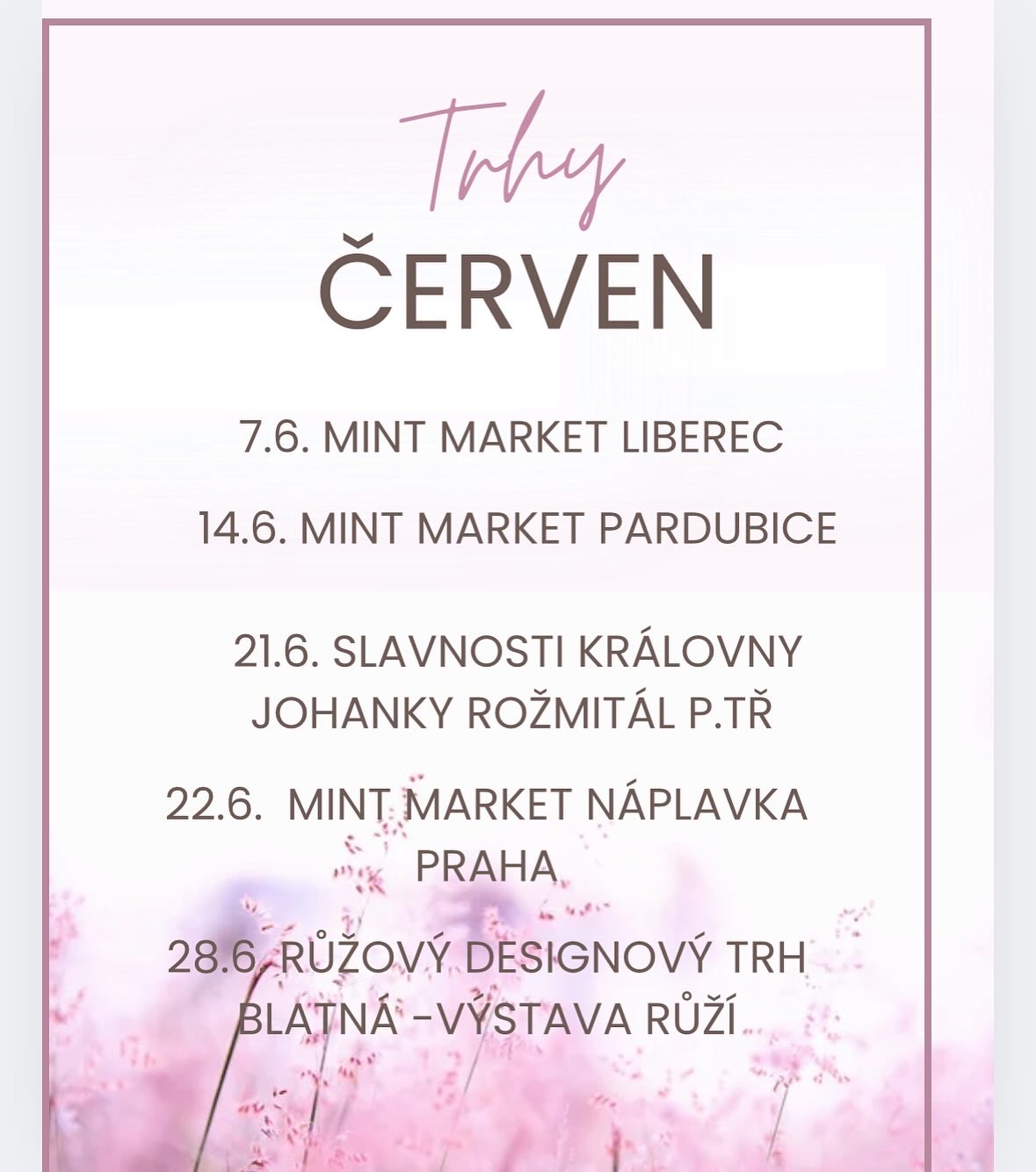 KDE MNE NAJDEŠ V ČERVNU?
