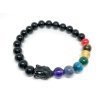 Čakrový náramek  BLACK