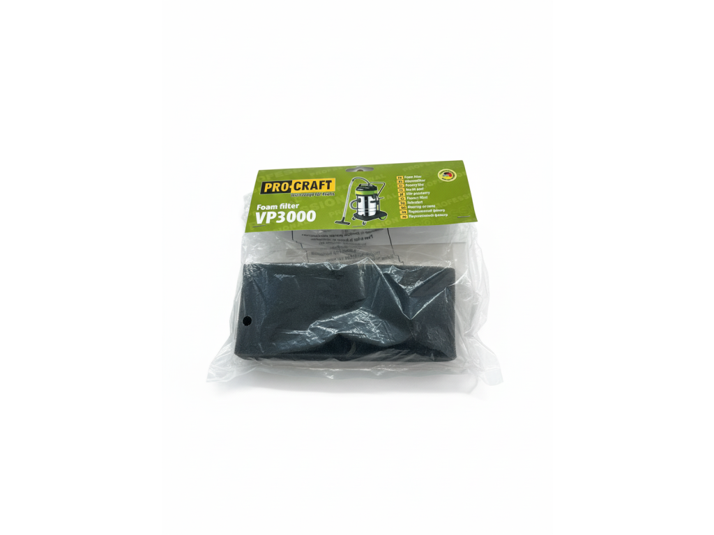 4104 penovy filter pre priemyselny vysavac procraft vp3000 fpvp3000