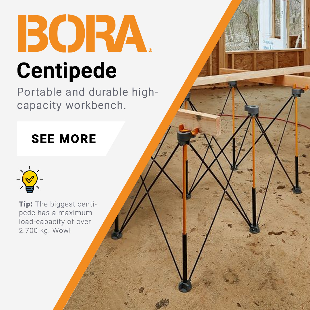 BORA Centipede Workbenches