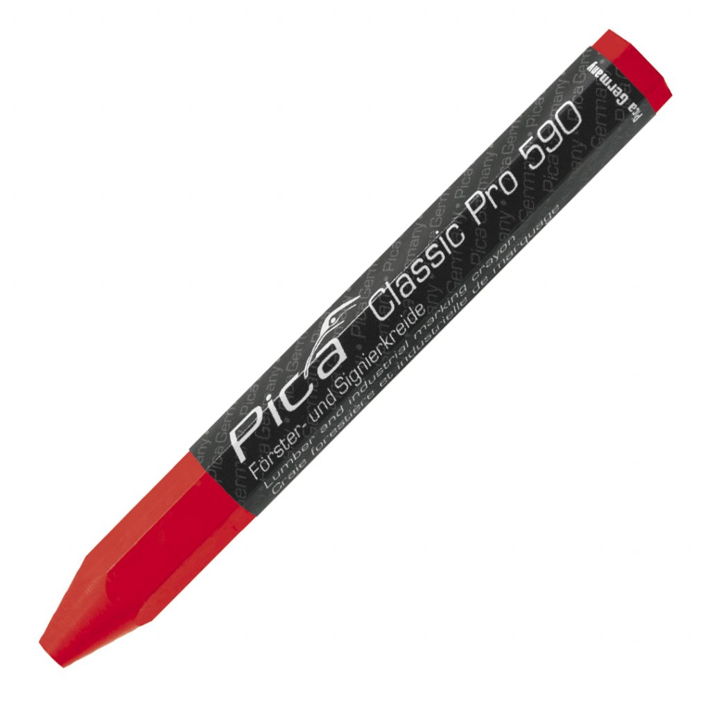 Pica Classic PRO 590 Lumber and Industrial Marking Crayon 