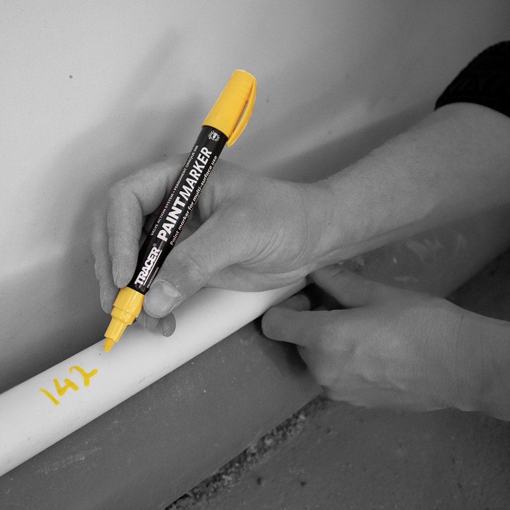 TRACER APTM1 Paint Marker, Yellow 