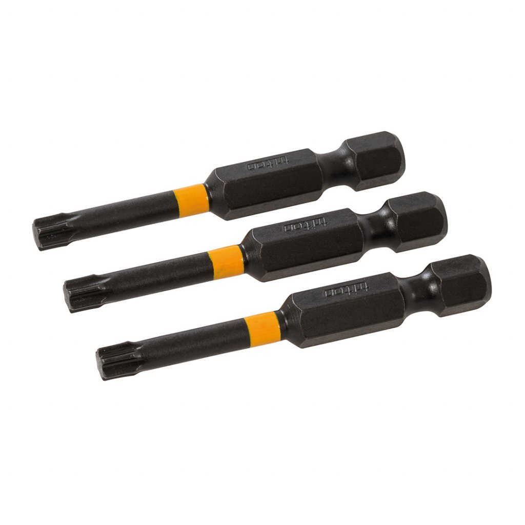 Triton Torx T25 Impact Screwdriver Bits 50 mm 3 pcs Toolportal.eu
