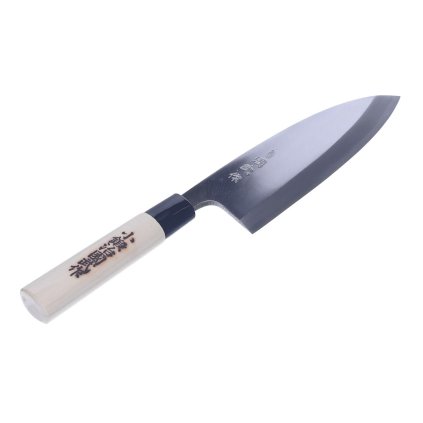 MIKI HAMONO SEISAKUSHO Japanese Kokaji Kunitake Saku Deba Fish Filleting Knife - 180 mm - UF222