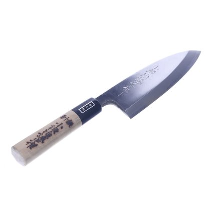 MIKI HAMONO SEISAKUSHO Japanese Kokaji Masamitsu Saku Professional Deba Fish Filleting Knife - 150 mm - UF033