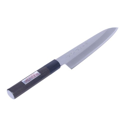 MIKI HAMONO SEISAKUSHO Japanese Gokuao Souyu Saku Yasuki Blue Paper Super Clad Steel Gyuto Kitchen Knife - 180 mm - UF172