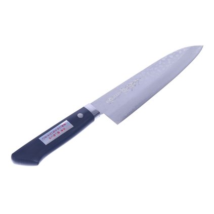 MIKI HAMONO SEISAKUSHO Japanese Hand Forged Hakuun Saku VG10 35 Layers Steel Gyuto Kitchen Knife - 180 mm - UF067