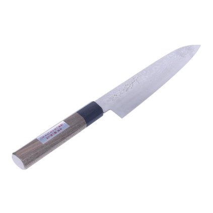 MIKI HAMONO SEISAKUSHO Japanese Miki Seiyu Saku VG10 35 Layers Steel Gyuto Kitchen Knife - 180 mm - UF170