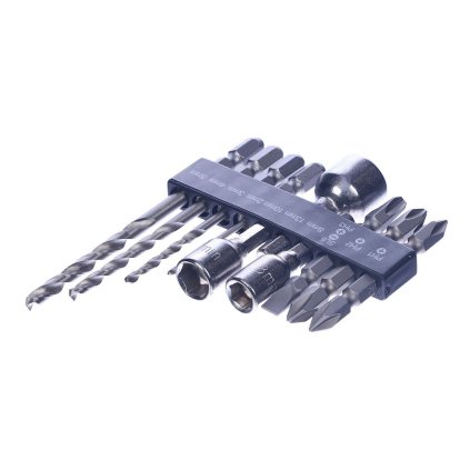 SK11 10-piece Universal Bit Set with Holder - SCB-106