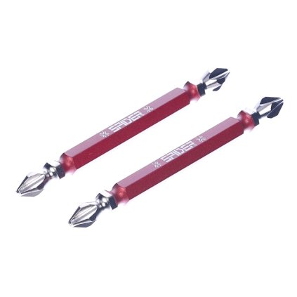 SK11 SPIDER Japanese Double End Torsion Screwdriver Bit - 2 pcs - PH2 - 85 mm