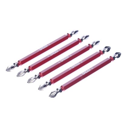 SK11 SPIDER Japanese Double End Torsion Screwdriver Bit Set - 5 pcs - PH2 - 110 mm