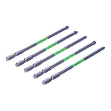 SK11 Japanese Torsion Screwdriver Bit Set - 5 pcs - PH2 - 120 mm