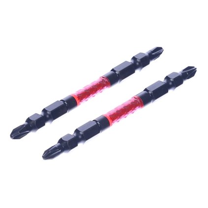 SK11 Japanese Double End Torsion Screwdriver Bit, Slim - 2 pcs - PH2 - 85 mm
