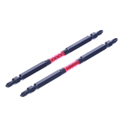 SK11 Japanese Double End Torsion Screwdriver Bit, Slim - 2 pcs - PH2 - 130 mm