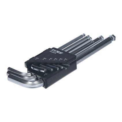 SK11 9-Piece Ball End Hex Key L-Wrench Set, Semi-Long - SLBW09ISL