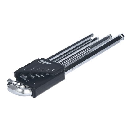 SK11 9-Piece Short Head Ball End Hex Key L-Wrench Set - SLSW09EL