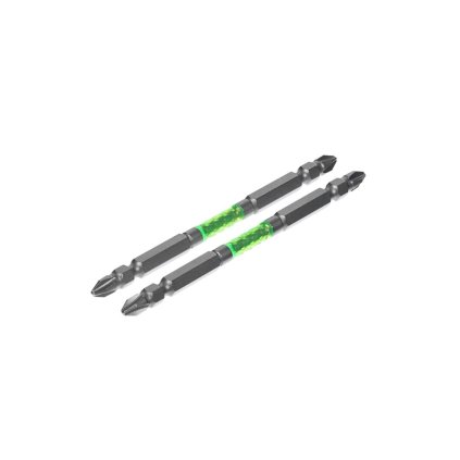 SK11 Japanese Double End Torsion Bit, Wide - 2 pcs - PH2 - 110 mm