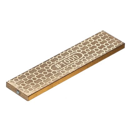 SK11 Japanese Dual-Sided Diamond Whetstone, Gold - Grit #400 and #1000