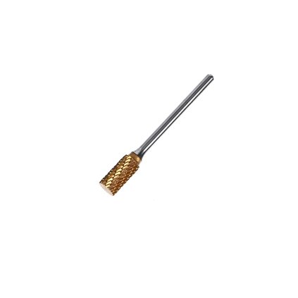SK11 Titanium Coated Carbide Rotary Burr, Cylinder Shape - STCB-1