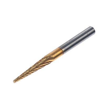 SK11 Titanium Coated Carbide Rotary Burr, Acute Triangle Shape - STCB-14