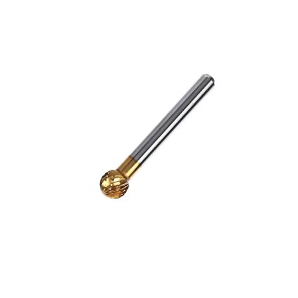 SK11 Titanium Coated Carbide Rotary Burr, Ball Shape - STCB-19