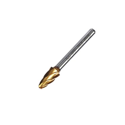 SK11 Titanium Coated Carbide Rotary Burr, Triangle Shape - STCB-28