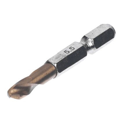SK11 TiN-Coated Metal Drill Bit - 5.5 mm
