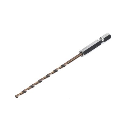 SK11 Long TiN-Coated Metal Drill Bit - 3.0 mm
