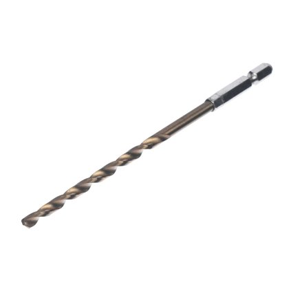 SK11 Long TiN-Coated Metal Drill Bit - 5.0 mm