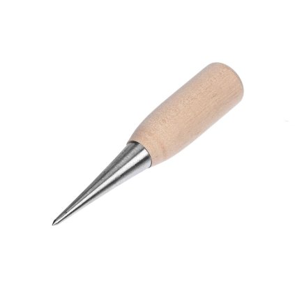SENKICHI Japanese Leather Sewing Awl with Wooden Handle - 135 mm